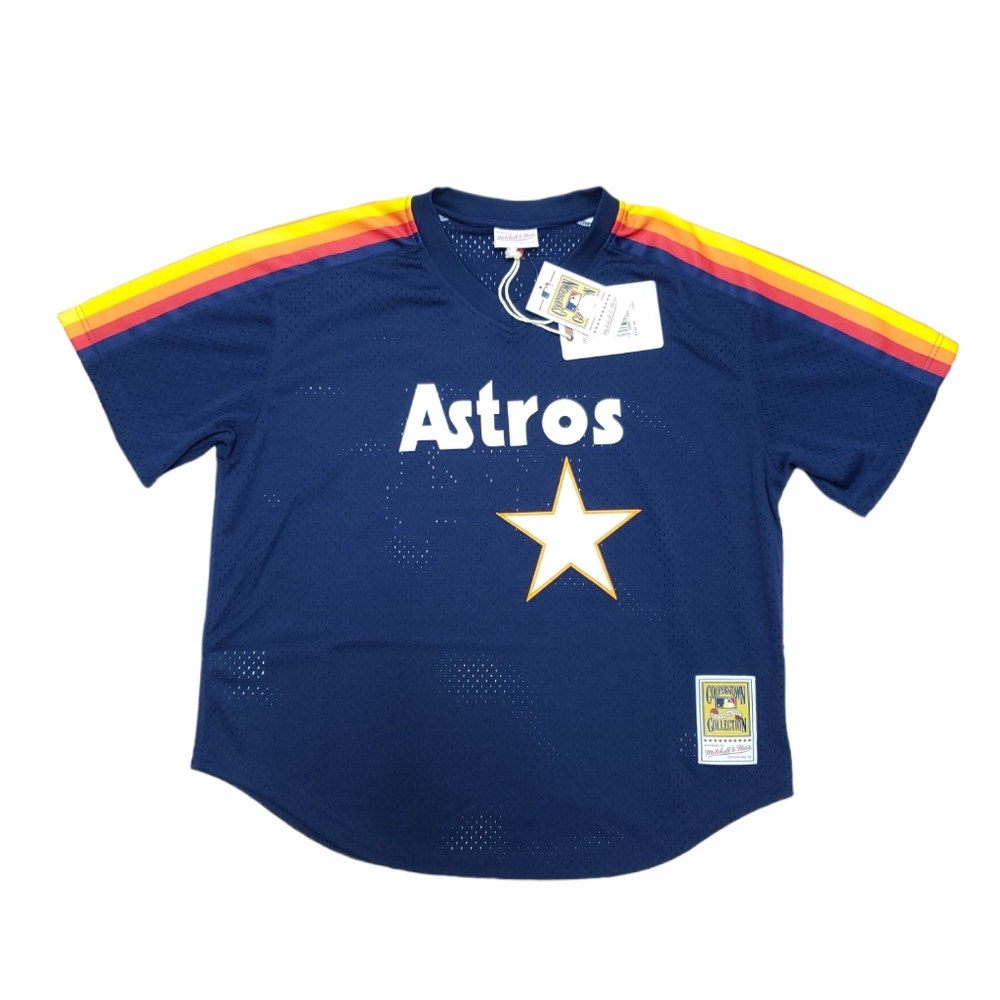 Mitchell & Ness Houston Astros 1988 Nolan Ryan BP Jersey